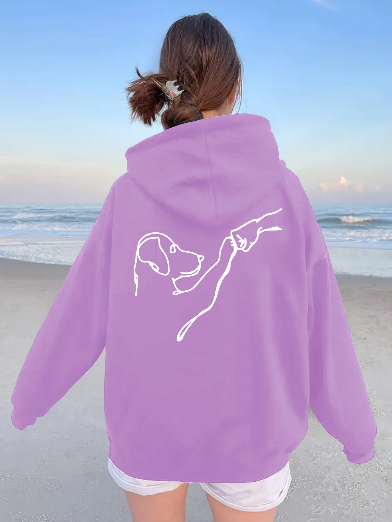 Felpa Donna Streetwear – Maniche Lantern