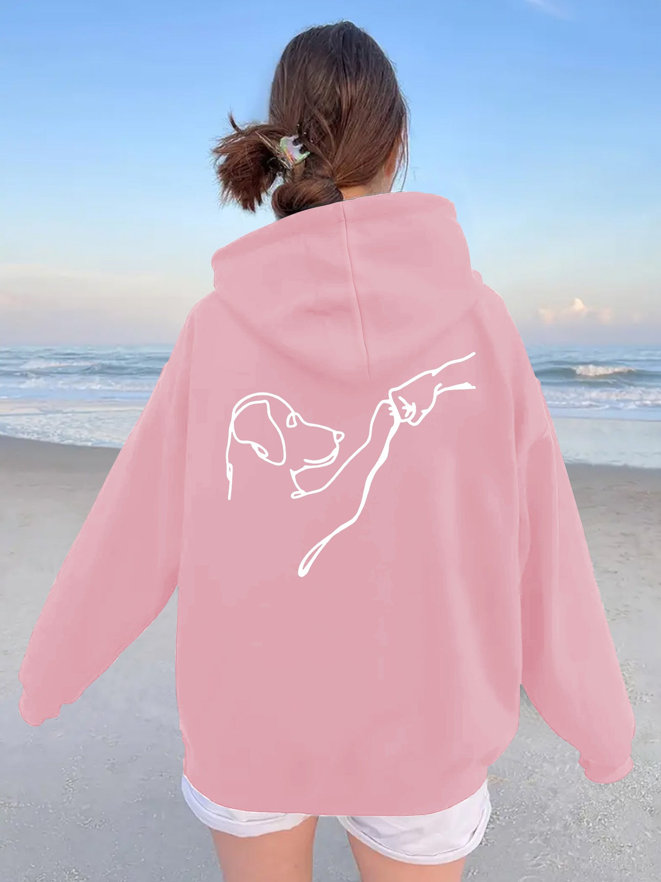 Felpa Donna Streetwear – Maniche Lantern