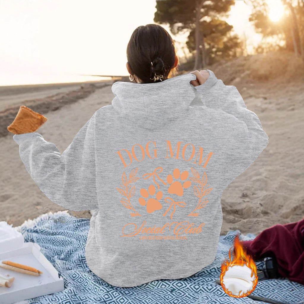 Felpa Donna Streetwear Hooded.