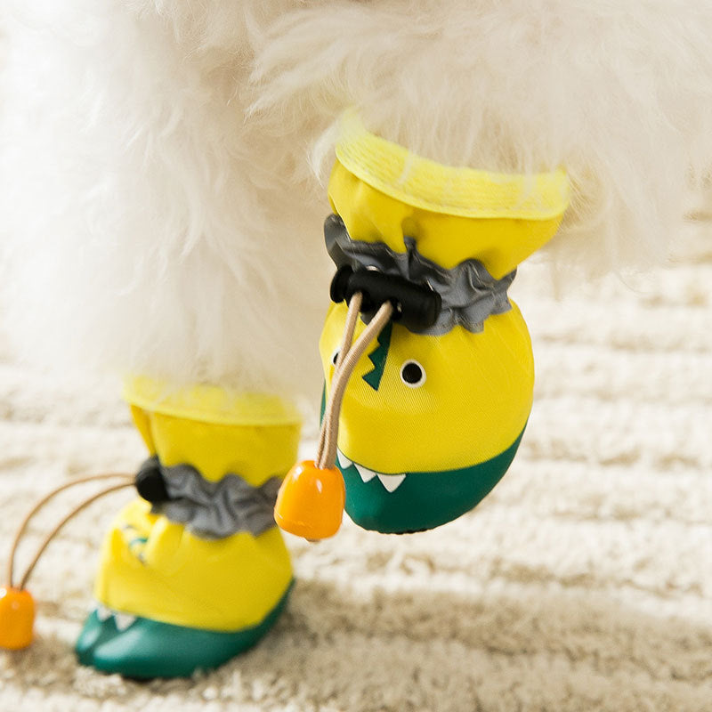 Scarpe per Cane Tema Coccodrillo