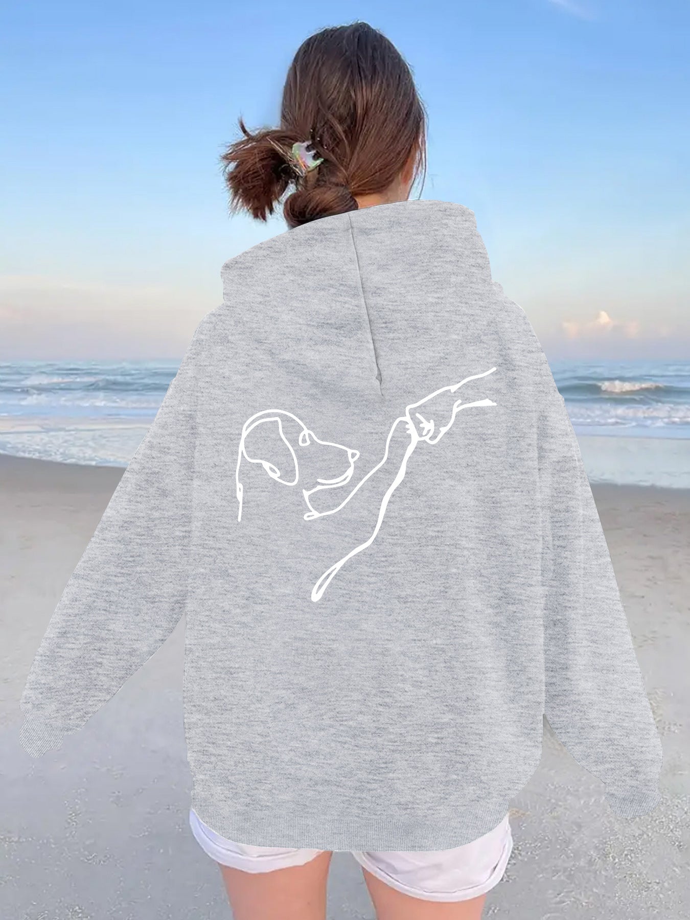 Felpa Donna Streetwear – Maniche Lantern