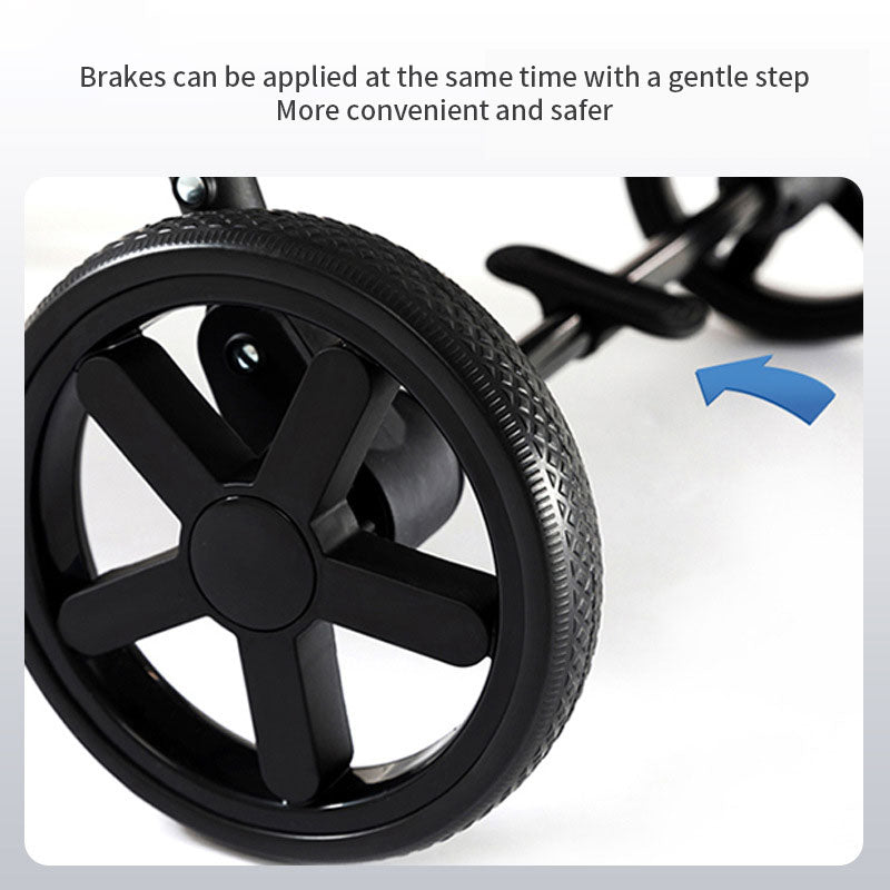 Passeggino per Cani Pieghevole e Leggero – Carrello Pet per Passeggiate e Viaggi.